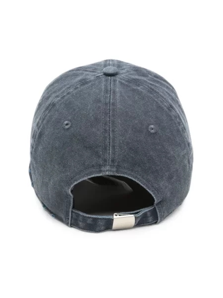 Maison Margiela czapka z daszkiem niebieska