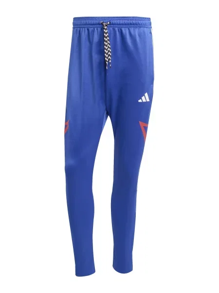 ADIDAS SPORTSWEAR Pantaloni sport TIRO albastru / portocaliu închis alb