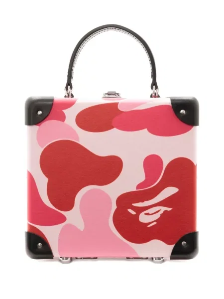 Valiză A Bathing Ape® cu model camuflaj roz