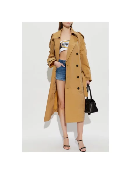 Szorty jeansowe Dsquared2 niebieskie