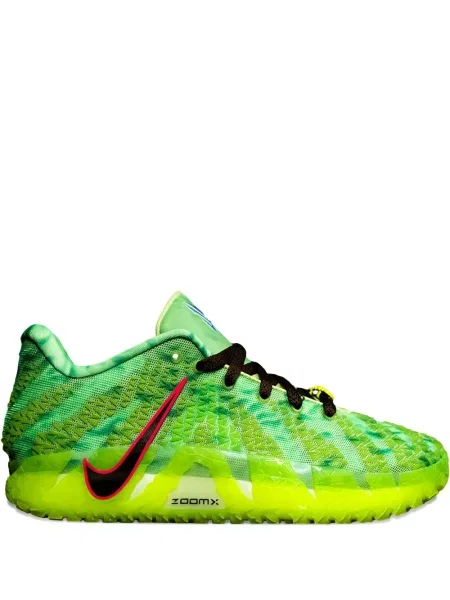 Baschet sneakerși Nike Zoom cu șireturi din dantelă galben