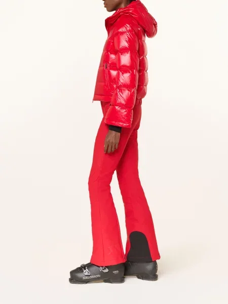 Perfect Moment Spodnie Narciarskie Softshell Aurora rot czerwone