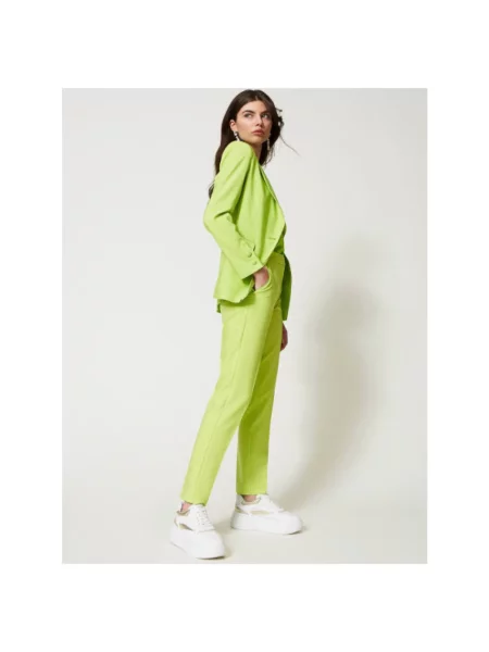 Spodnie Twinset zielone