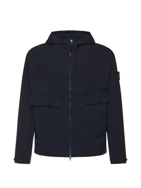 Яке Stone Island с качулка камъни синьо