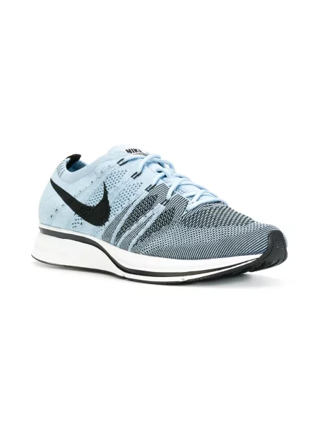 Sportbačiai Nike Flyknit su platforma juoda