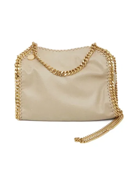 Mały torebka Stella Mccartney beżowa