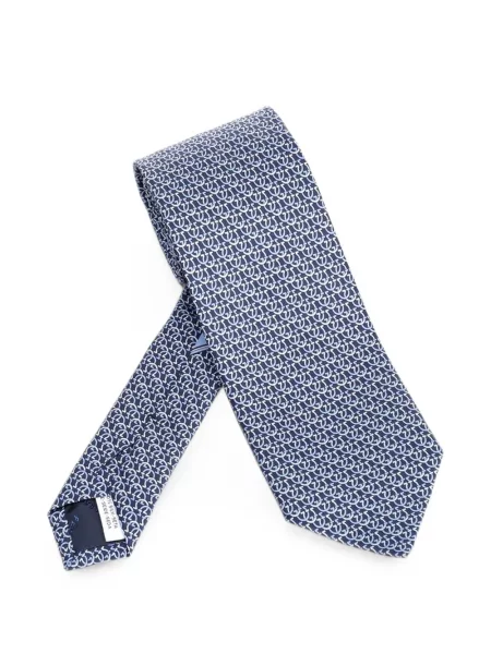 Cravată Ferragamo albastru