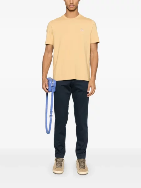 Tricou Maison Kitsune galben