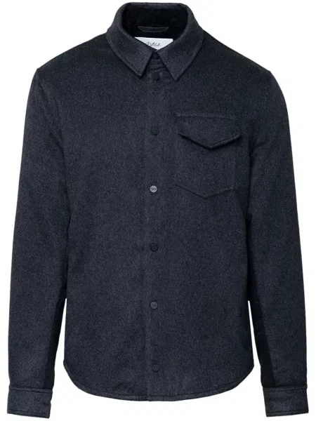 Geacă Aztech Mountain din cașmir gri