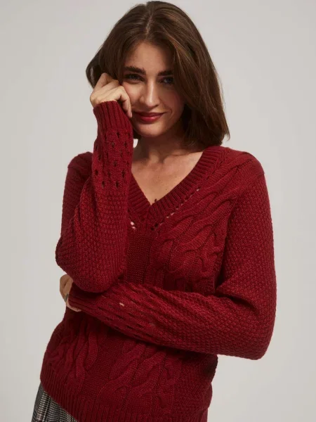 Pulover Marisse ajurat