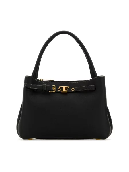 Torebka Tod's skórzana czarna