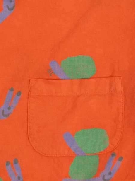 Bluzka dziecięca Bobo Choses pomarańczowa