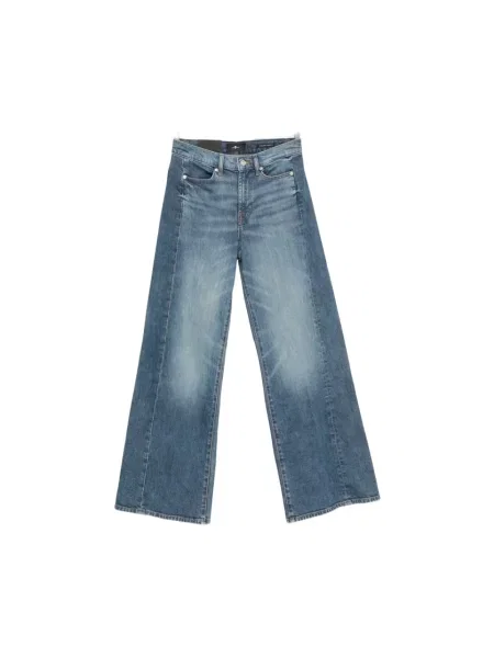 Jeansy 7 For All Mankind niebieskie