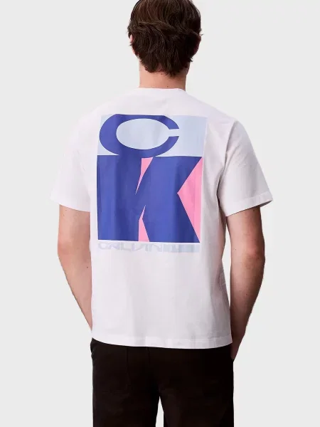Футболка Calvin Klein Jeans біла