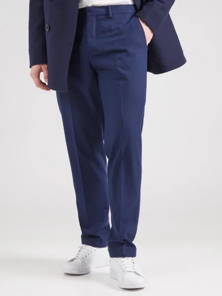 JACK & JONES Kelnės su kantu JPRTheo tamsiai mėlyna