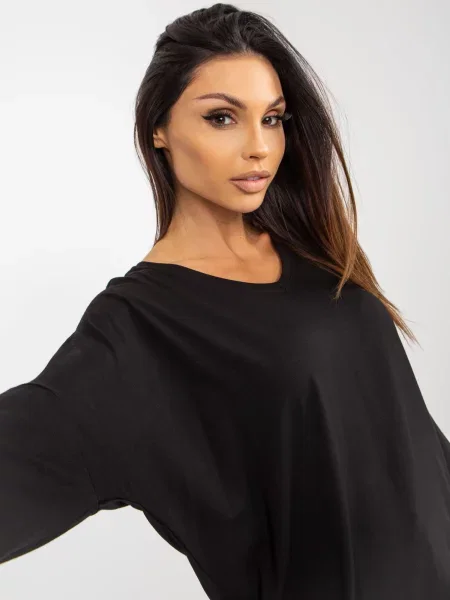 Bluză Fashionhunters negru
