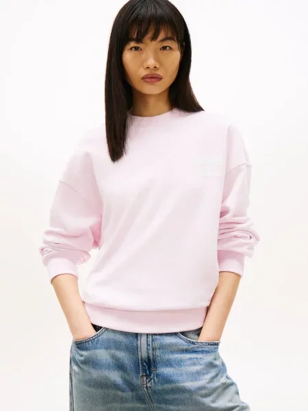 Tommy Jeans Bluza Kobiety S różowy