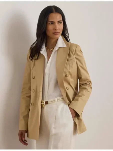 LAUREN RALPH LAUREN Sacou | Relaxed fit bej