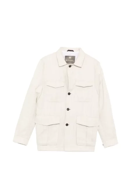 Bunda N.peal se vzorem rybí kosti