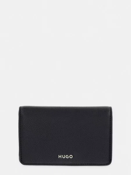 HUGO portofel pentru femei cu imitație de piele Orin SM Wallet negru