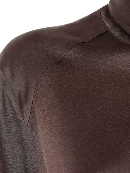 Rochie mini Semicouture de costum maro