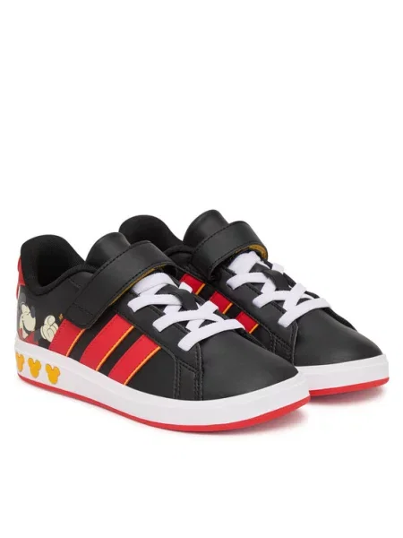 Adidas Сникърси Adidas Disney Mickey Mouse Grand Court Shoes Kids черен