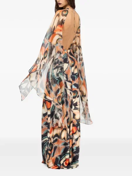 Rochie maxi Roberto Cavalli negru