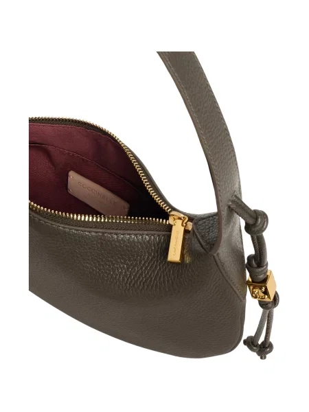 Geanta hobo Coccinelle din piele verde