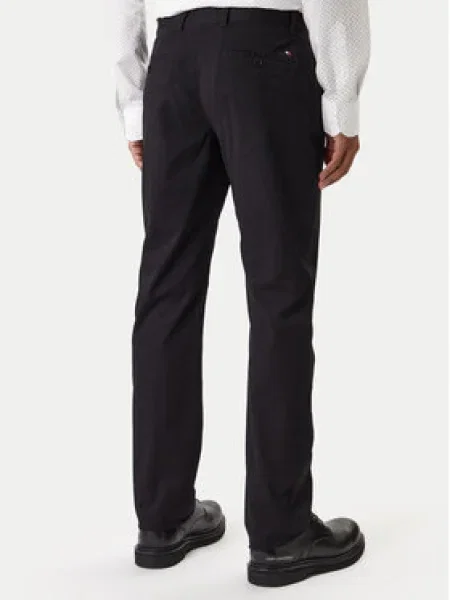Chino nadrág Tommy Hilfiger fekete