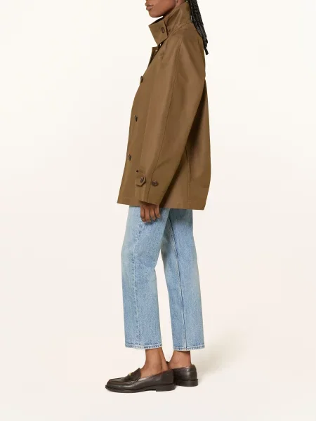 Arket Krátké Džíny denim blue light modré