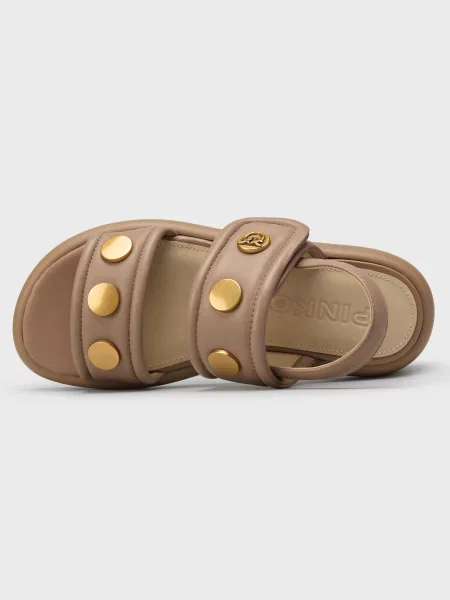 Босоножки Pinko бежевые