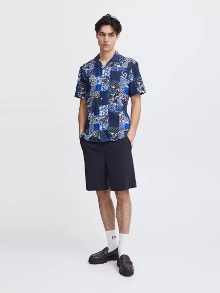 Casual Friday Pantaloni eleganți închis albastru