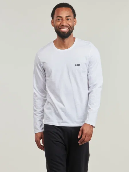 Tricou cu mânecă lungă Boss clasic negru