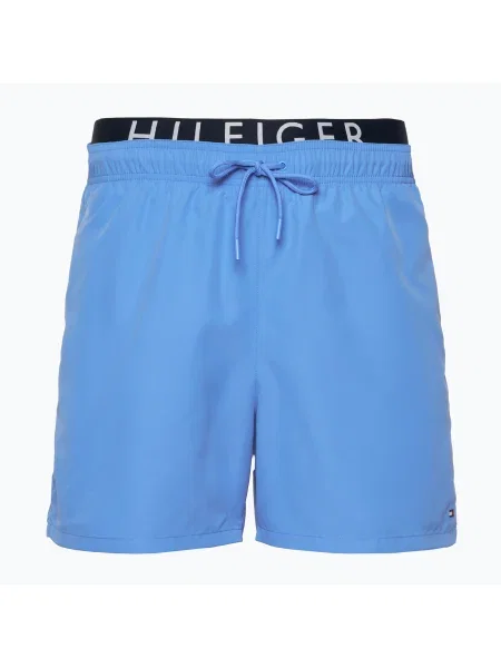 Мъжки бански шорти Tommy Hilfiger Medium Drawstring Dw blue spell синьо