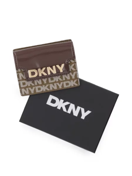 Portofel Dkny cu imagine maro