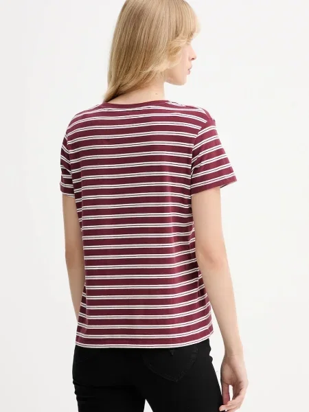 Levi's tricou din bordo