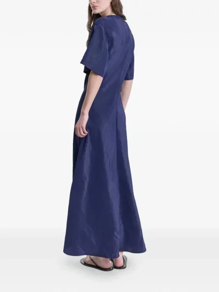 Sukienka maxi Fforme niebieska