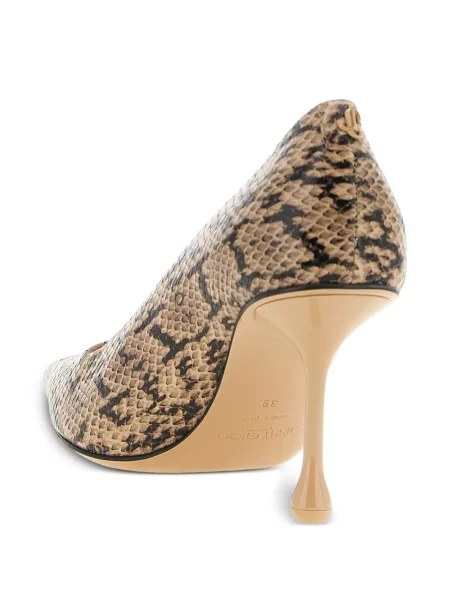 Pantofi cu toc Jimmy Choo cu model piele de șarpe