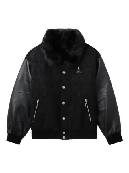 Geacă bomber Bape Black *a Bathing Ape® negru