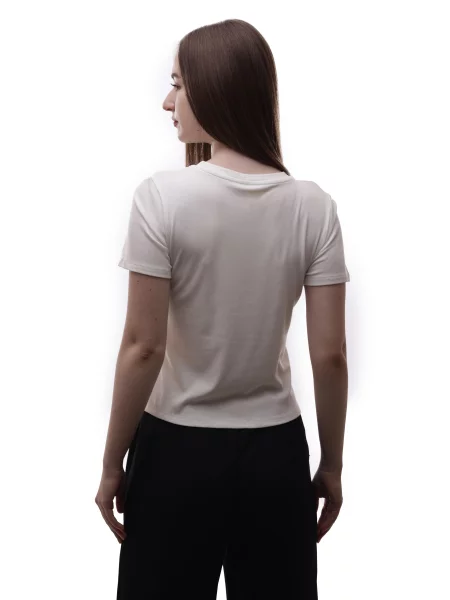 Футболка STREAM віскоза/поліестер білий