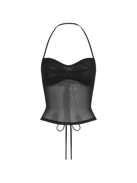 Top Fae Swim negru