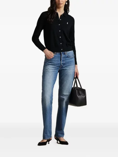 Șapcă Polo Ralph Lauren în carouri din țesătură twill cu imagine alb
