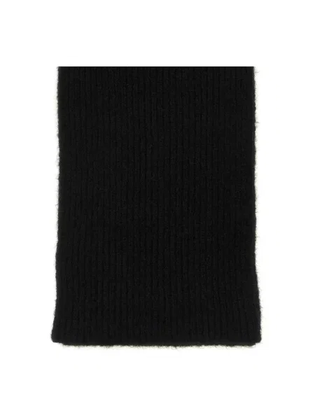 Szal Dries Van Noten wełniana czarna