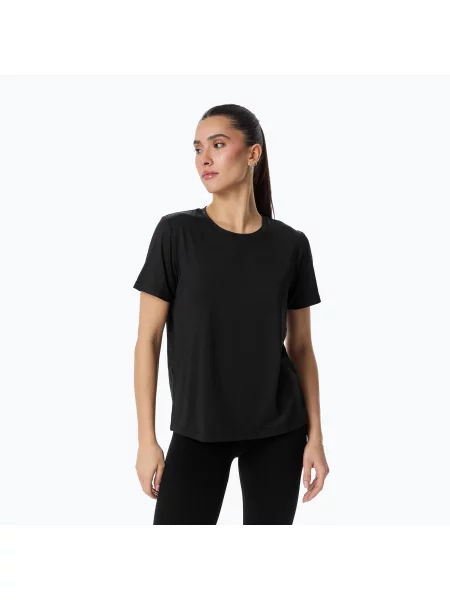 Tricou de antrenament pentru femei Cardio Bunny black negru