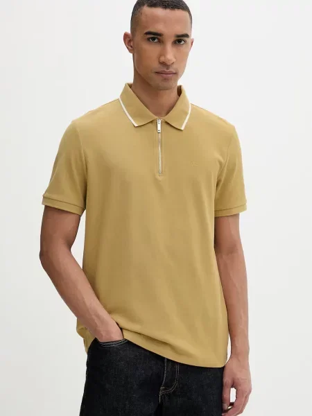 Calvin Klein póló férfi bézs