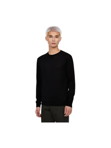 Sweter Armani Exchange wełniany czarny