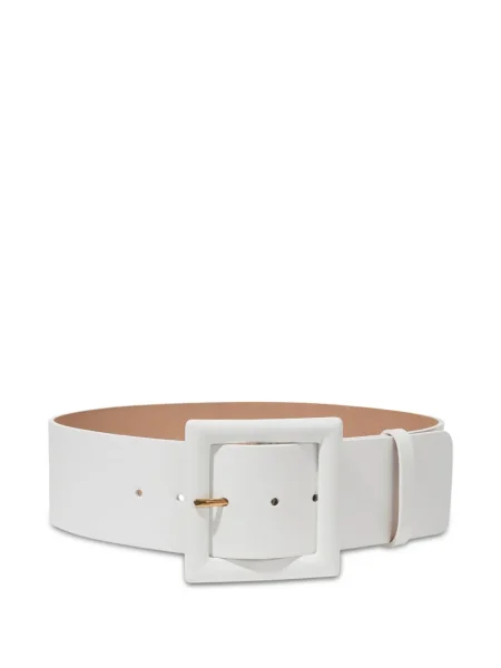 Curea Carolina Herrera din piele alb