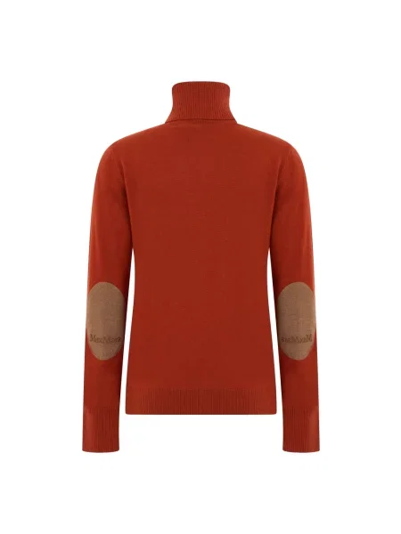 Sweter Max Mara wełniany czerwony