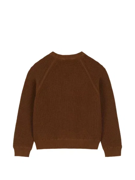 Sweter dziecięcy Timberland brązowy