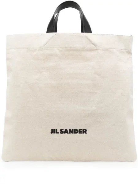 Taška Jil Sander s potiskem